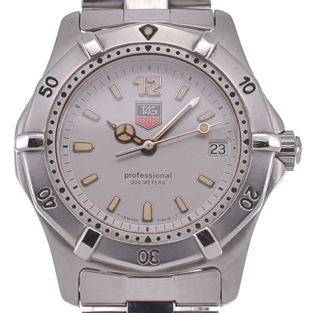 タグホイヤー TAG HEUER WK1212 プロフェッショナル 200m デイト クォーツ ボーイズ I#131475