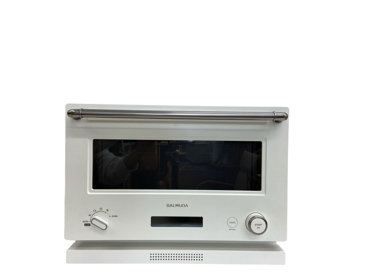 オーブンレンジ BALMUDA ホワイト バルミューダデザイン オーブン