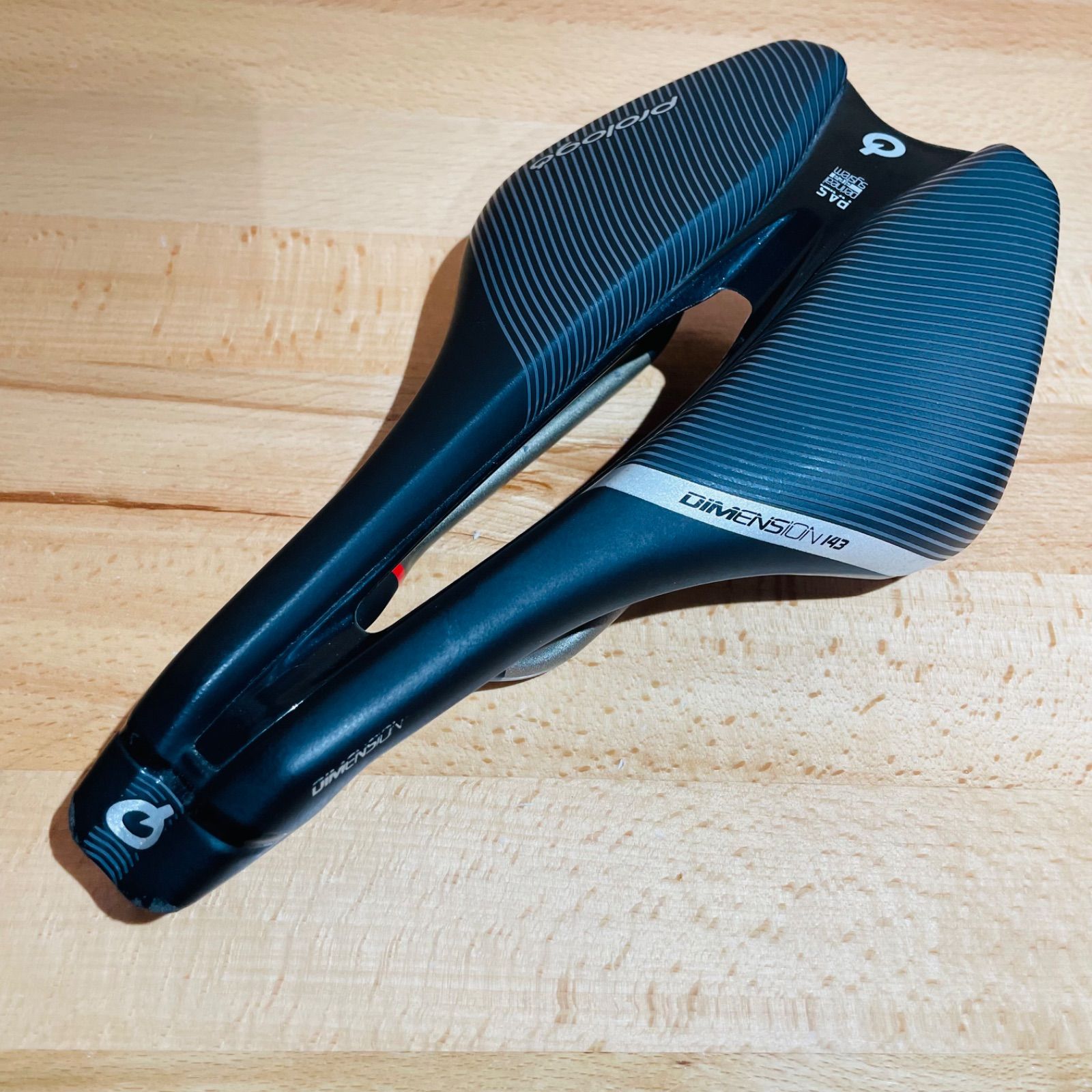 prologo DIMENSION 143mm プロロゴ ディメンション TiroXレール P.A.S. 190g ショートノーズ サドル ロードバイク クリーニング済
