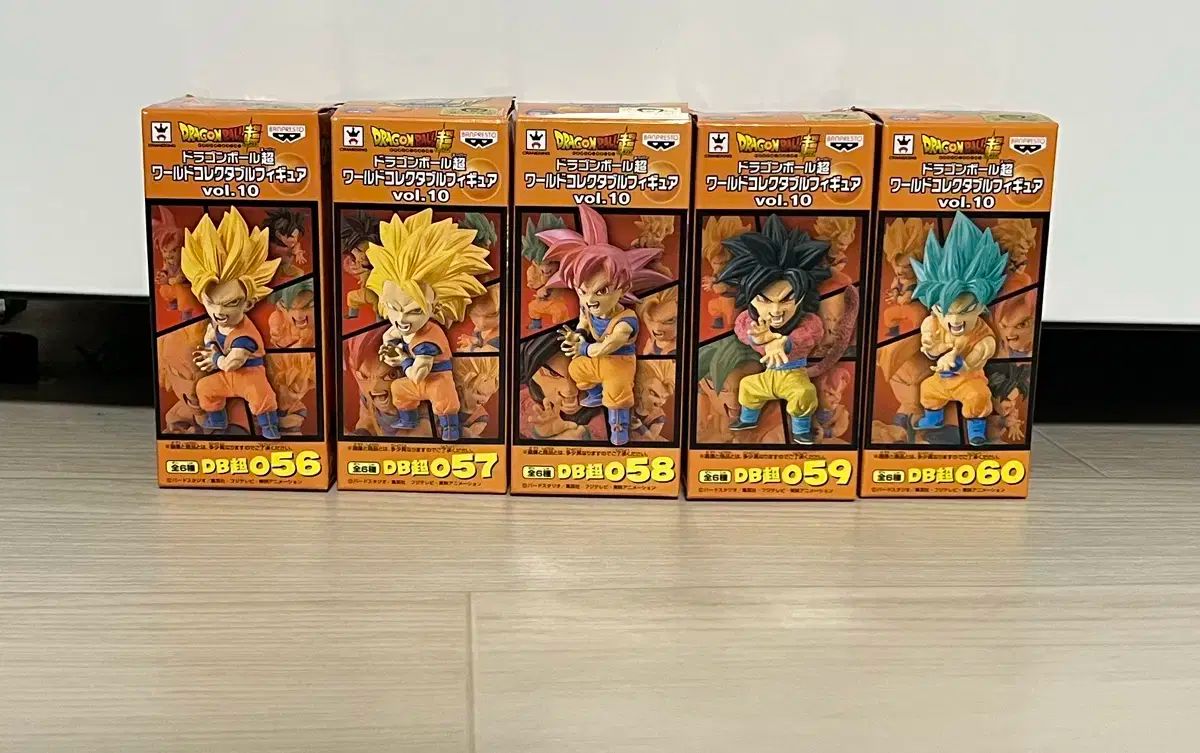 ドラゴンボール超　ワールドコレクタブルフィギュア vol.10 全6種セット ドラゴンボール超 ワールドコレクタブルフィギュア vol.10 全6種