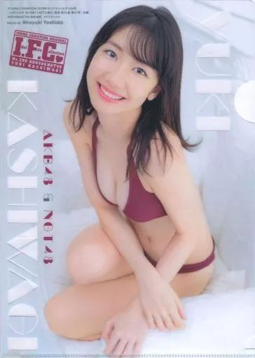 柏木由紀クリアファイル3種 柏木由紀クリアファイル3種 柏木由紀クリア