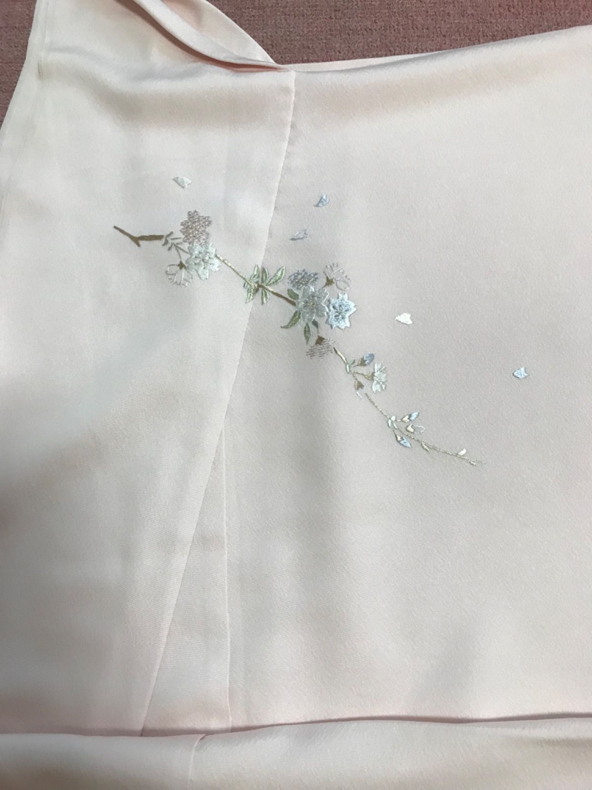 刺繍訪問着【蘇州&汕頭刺繍】吉永小百合 映画出演記念作品 未仕立て 未使用 - メルカリ