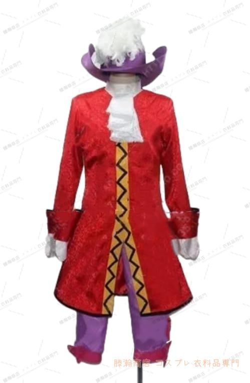 コスプレ衣装 ディズニー ピーター パン フック船長ト風 COS 仮装 変装 コスチューム cosplay 女S