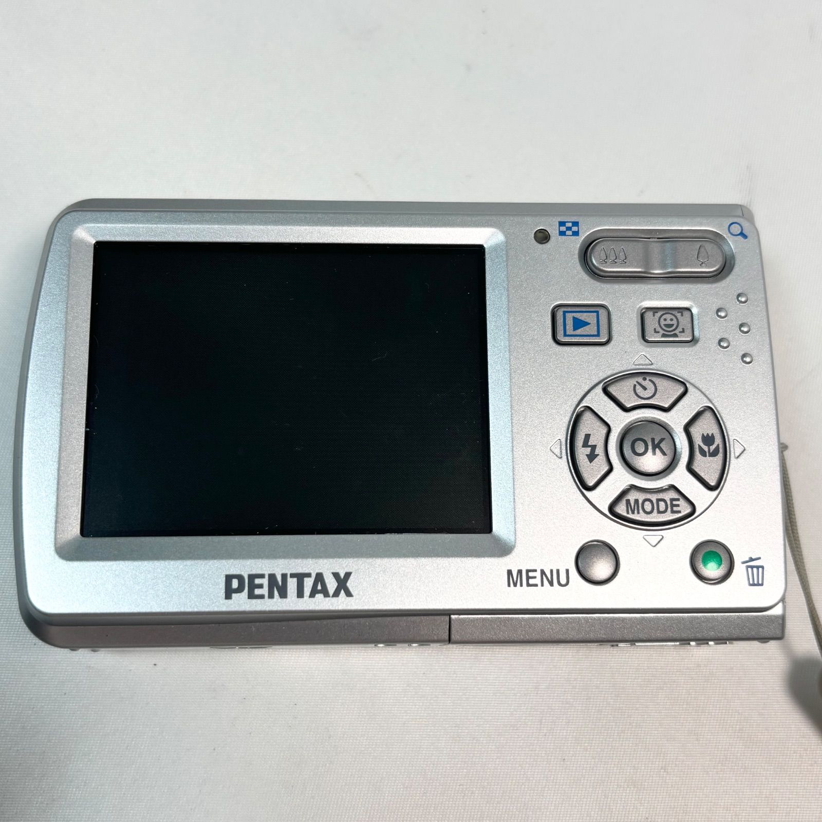 完動品【美品】PENTAX Optio E60 単三電池稼働 状態良好！ PENTAX Optio E60 - A compact digital camera with