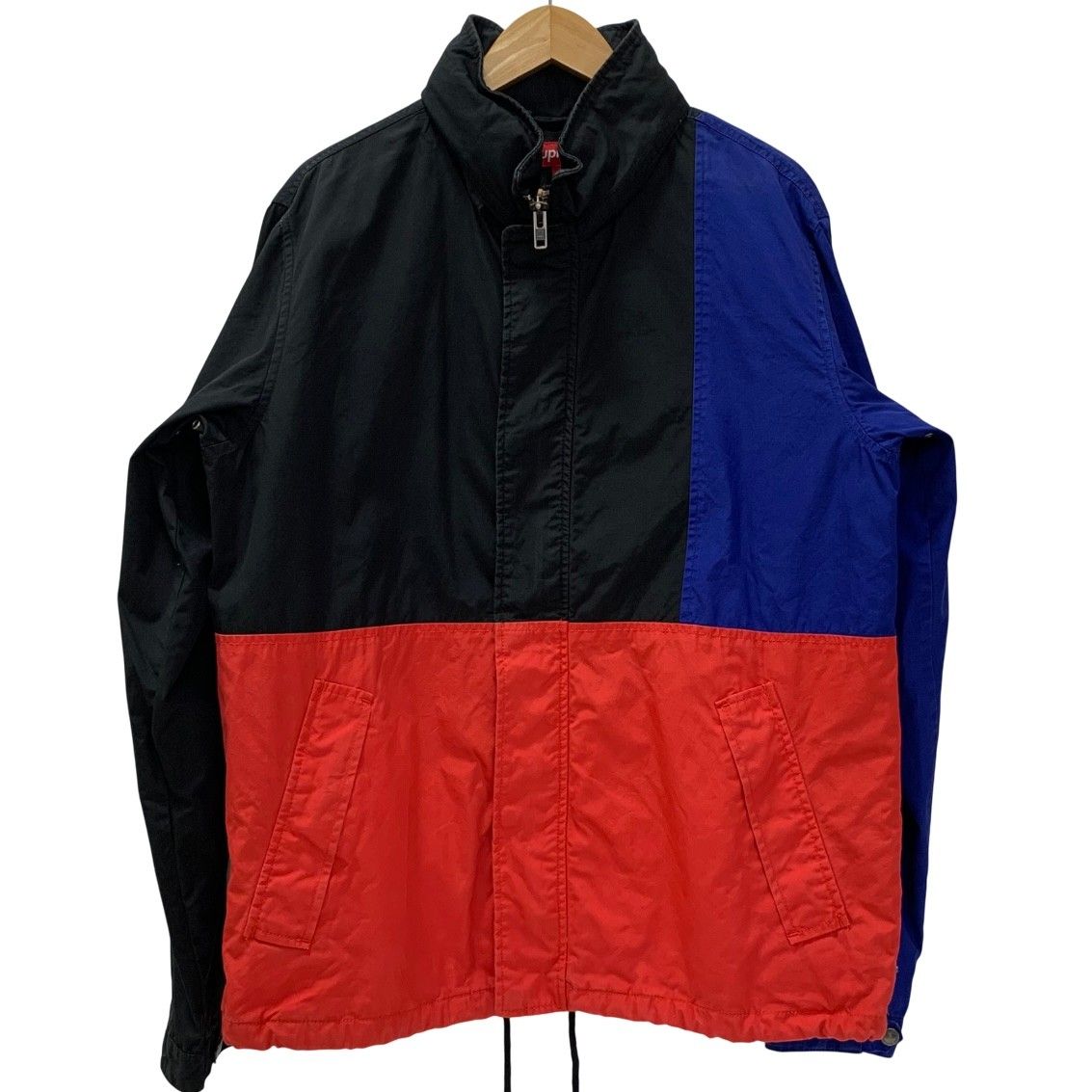 シュプリーム SUPREME 13SS Panelled Parka ジャケット ブラック