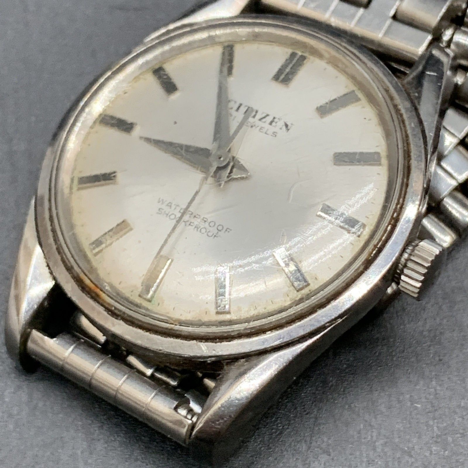 N335　可動　CITIZEN/シチズン 21石 メンズウォッチ 手巻き 腕時計 E51113 可動　ベルト社外 N335 可動 CITIZEN/シチズン 21石 メンズウォッチ 手巻き 腕時計