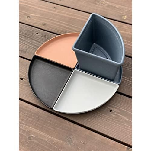  八幡化成 エコポット コーナーエコプレート 260 素焼き調 アーブル Hachiman gardens arble 243045 サニタリーボックス トイレ用品