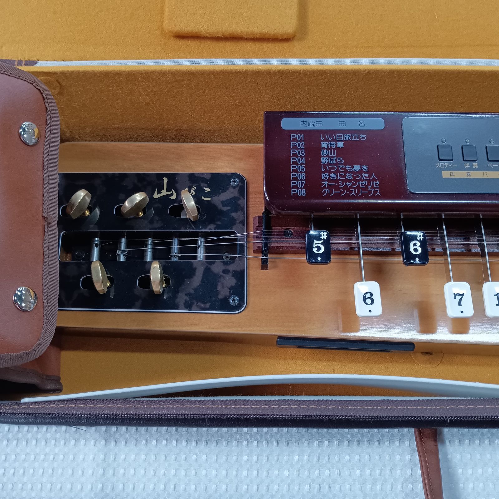 中古 通電確認済 SUZUKI 電気大正琴 山びこ TES-150 外箱つき