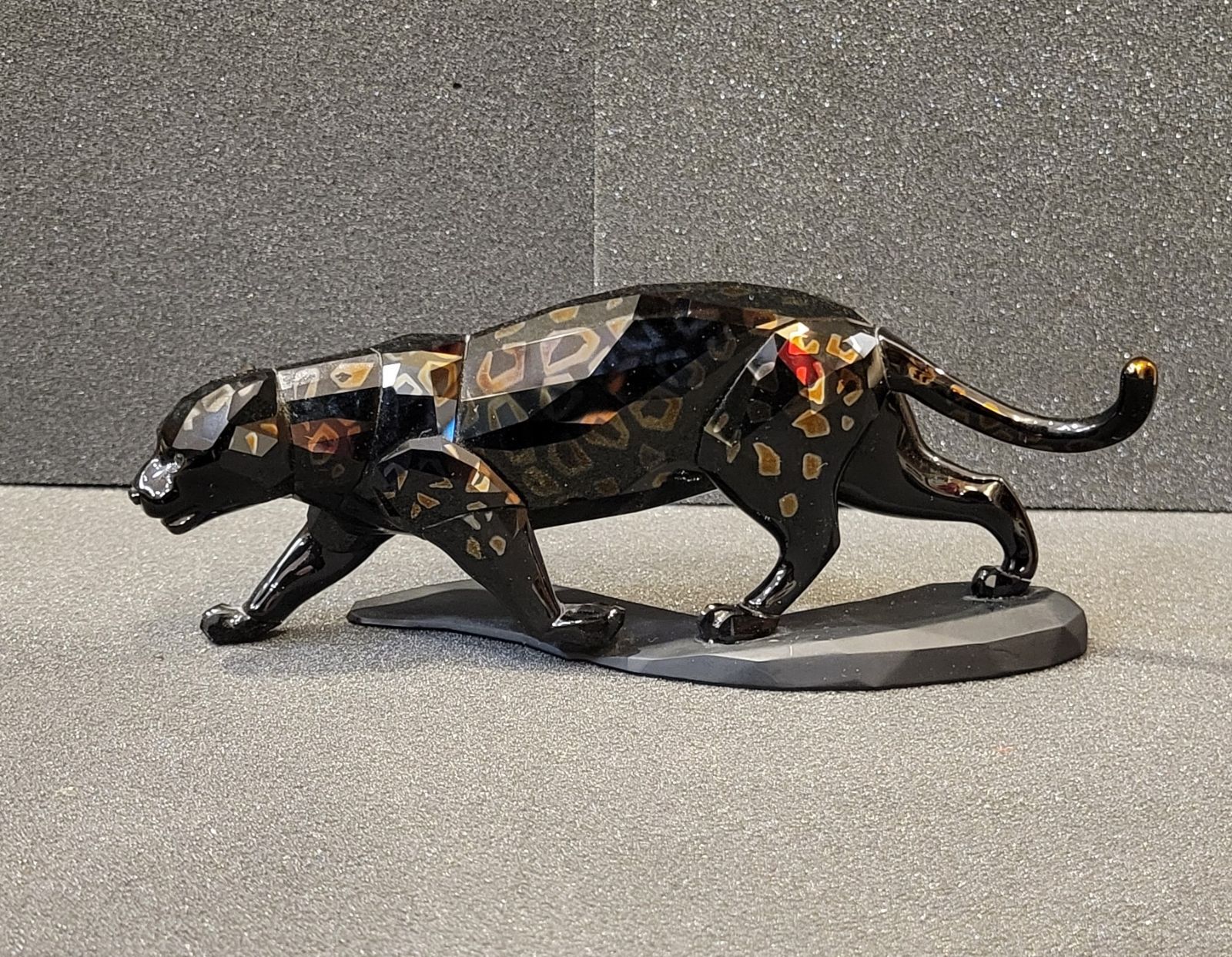 極美品・箱＆証明書付】スワロフスキー（Swarovski） ジャガー