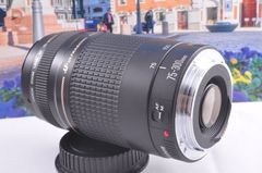 感動を望遠で！Canon Zoom LENS EF75-300mm F4-5.6 USM ?イベントに大活躍 ！キヤノン 望遠レンズ Zoom LENS 交換レンズ 一眼カメラ EOS Kiss レンズフード