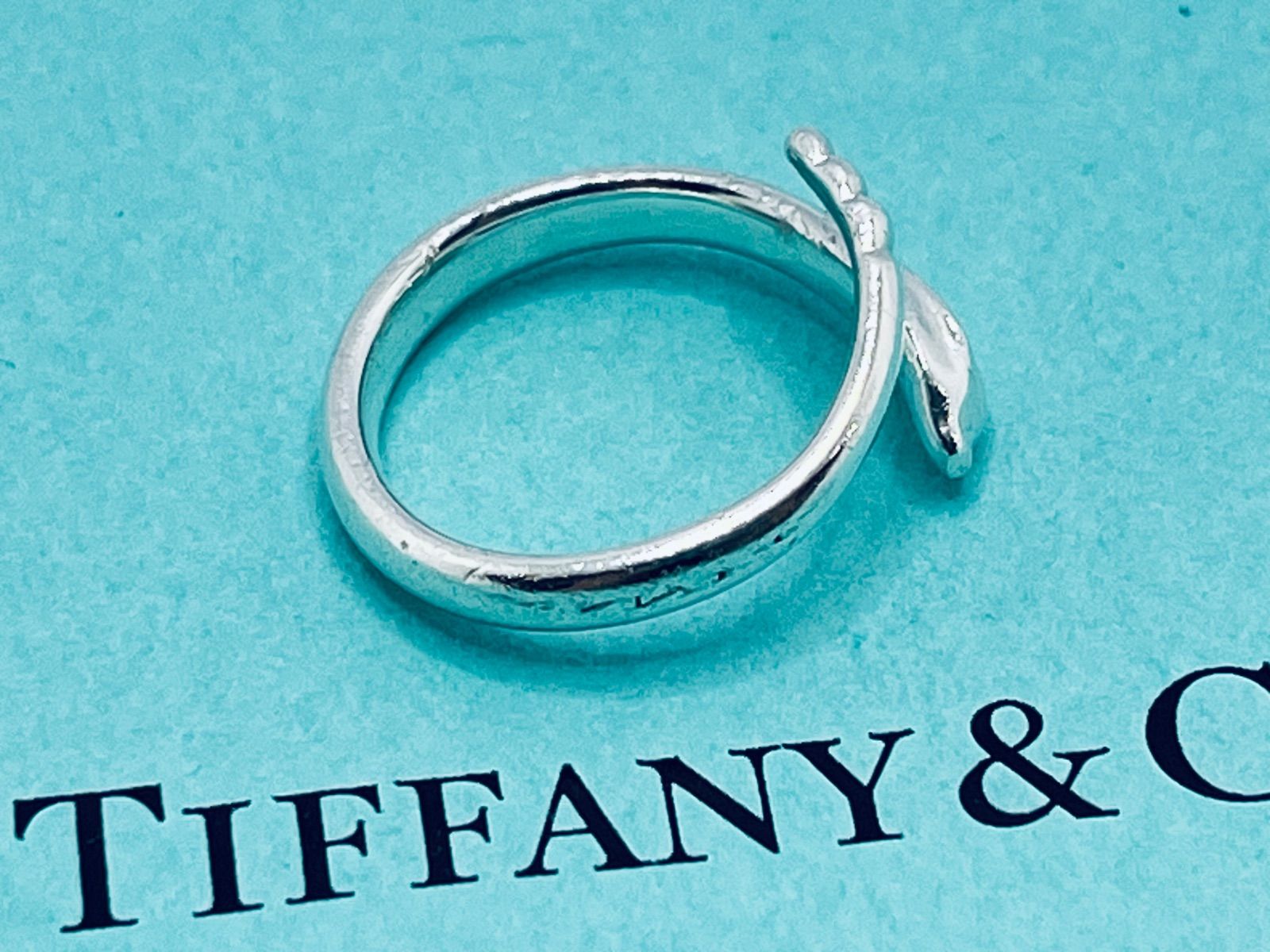 Tiffany & Co. シルバー925リング スネーク スネークリング シルバー ヴィンテージ|ティファニー TIFFANY