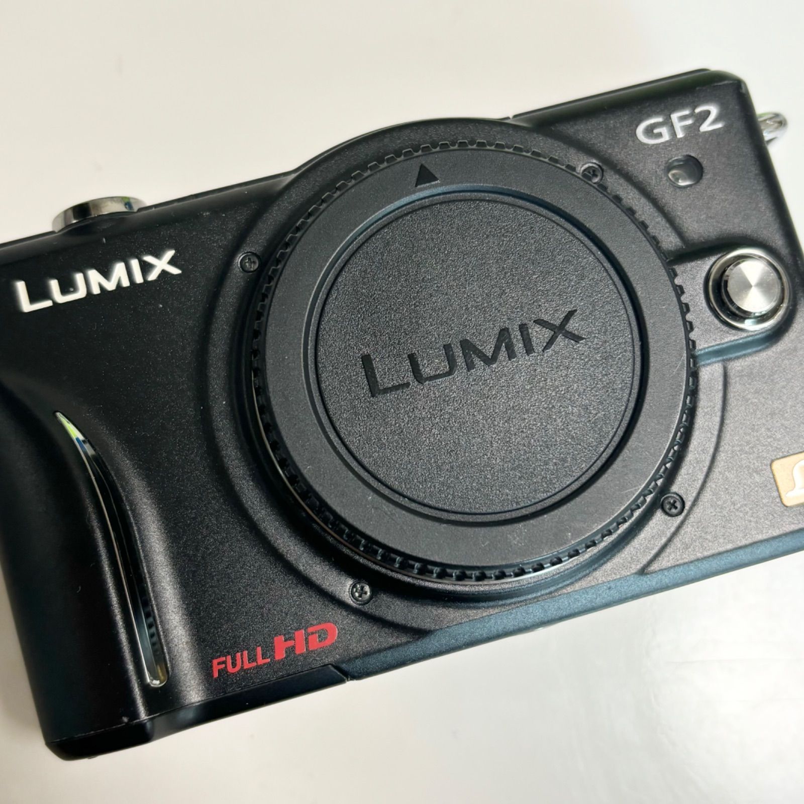 ※9/30(月)以降発送【送料無料】【訳アリ】Panasonic/パナソニック/LUMIX/ルミックス/DMC-GF2/ミラーレス一眼レフカメラ/ブラック/レンズなし/ジャンク品