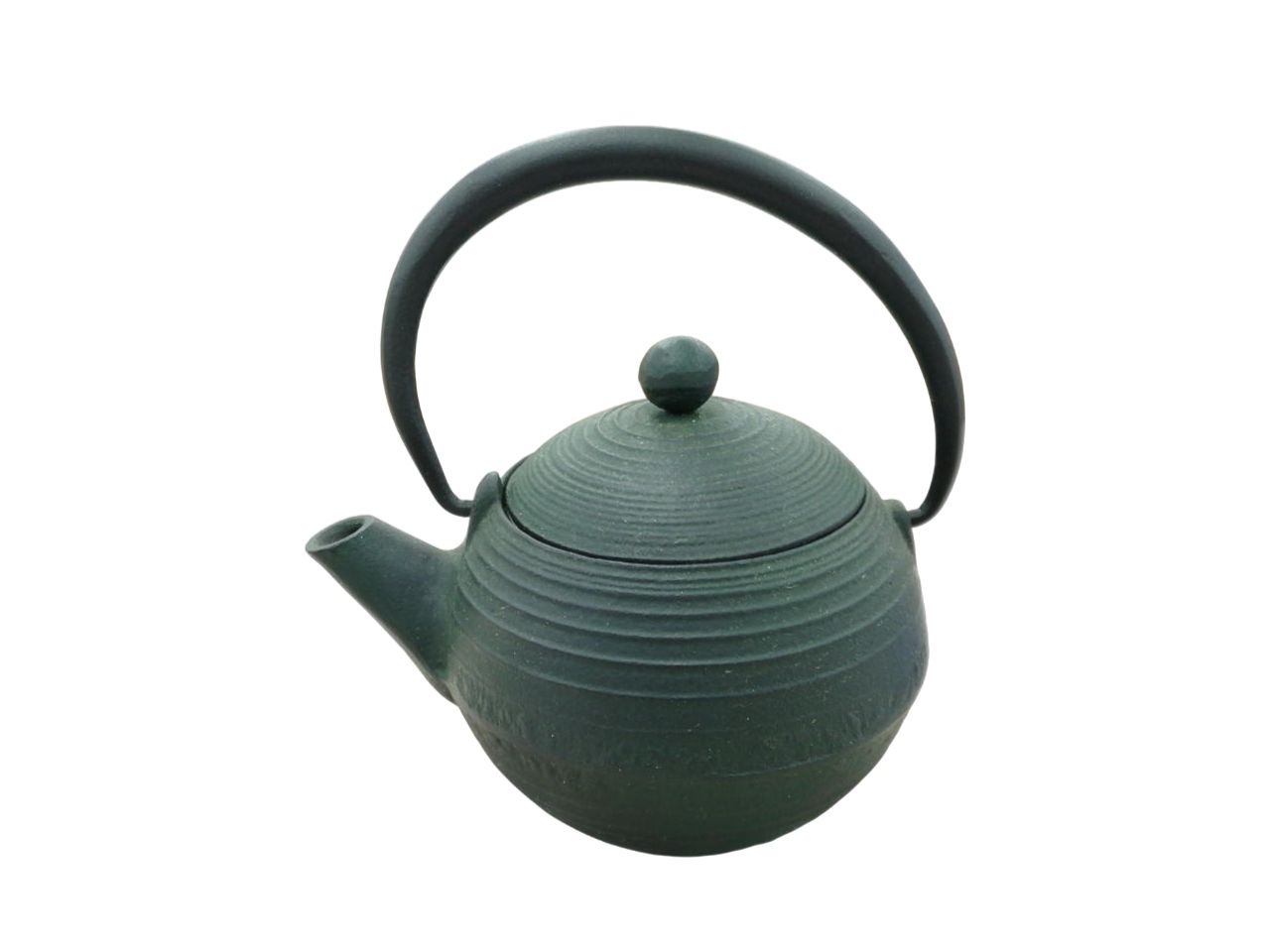 文秀堂 急須 南部鉄器 球 緑 Bunshudo Teapot Nanbu Ironware Sphere Green