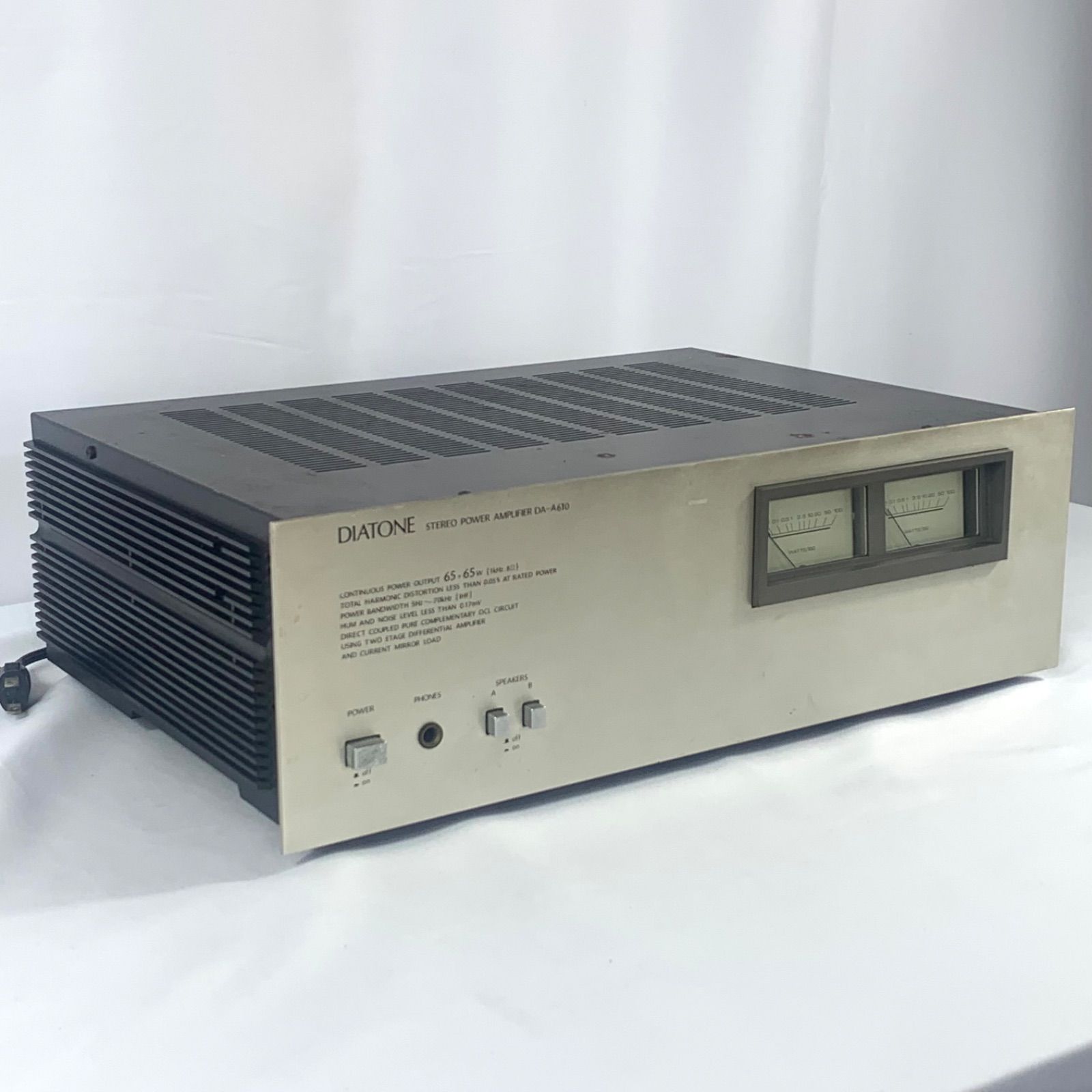 DIATONE DA-P610 プリメインアンプ ミキサー DIATONE ダイヤトーン DA-P610 プリメインアンプ ミキサー