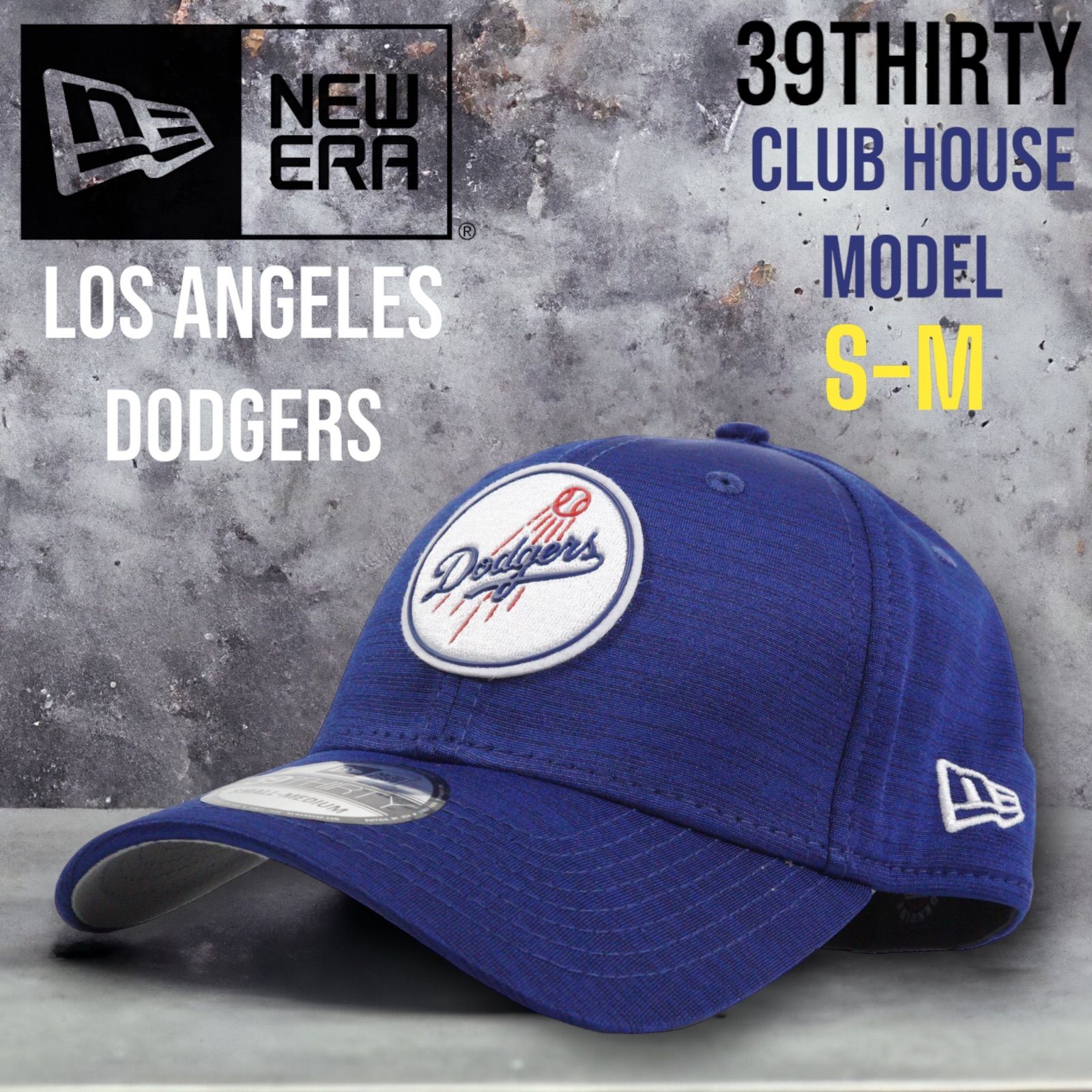 日本未発売】NEWERA Los Angeles Dodgers 39THIRTY Club House Caps 