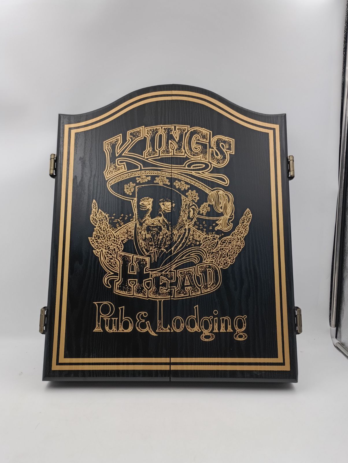 KINGS HEAD 電子 ダーツボード 動作確認済み 木製 KINGS HEAD ソフトダーツ ◇ 幅534×奥行80×高さ636mm 木製