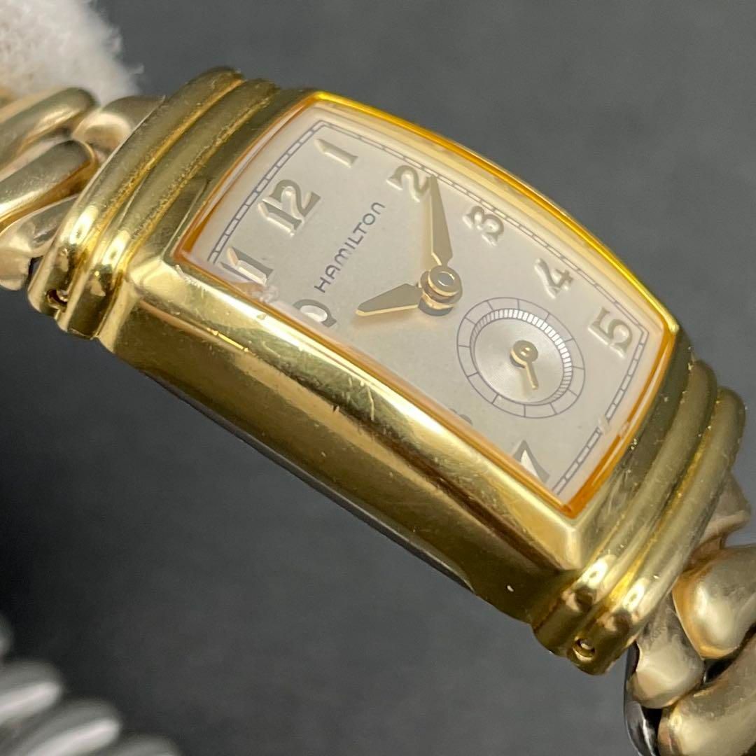 HAMILTON 6246 ベントン QZスモールセコンド ゴールド