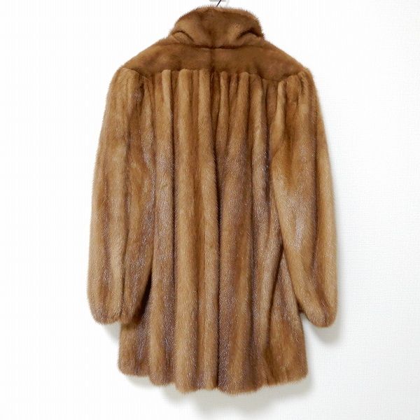 シェアードミンクのコート 美品】SAGA MINK シェアードミンク コート