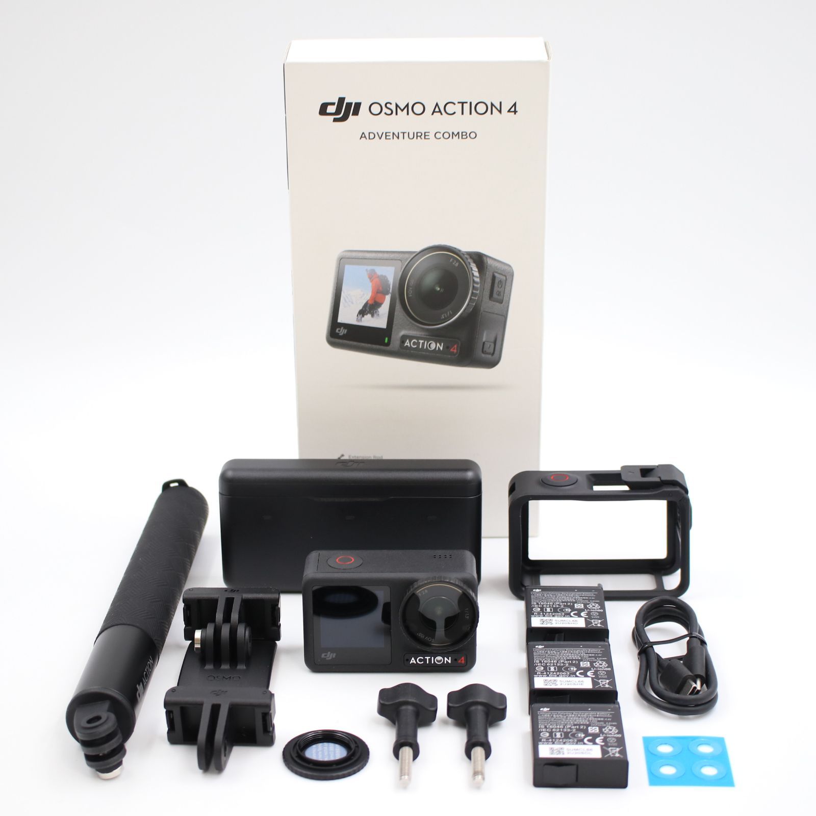 □新品同様□ DJI Osmo Action 4 アドベンチャー コンボ