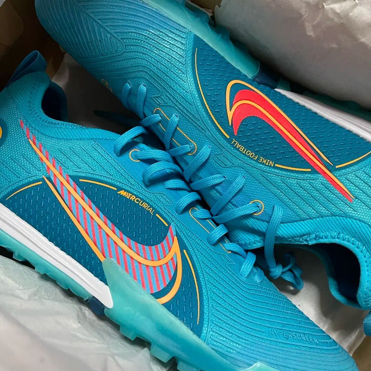 NIKE(ナイキ) サッカーシューズ ヴェイパー 14 プロ tf ブループリントパック 285 サイズ 新品