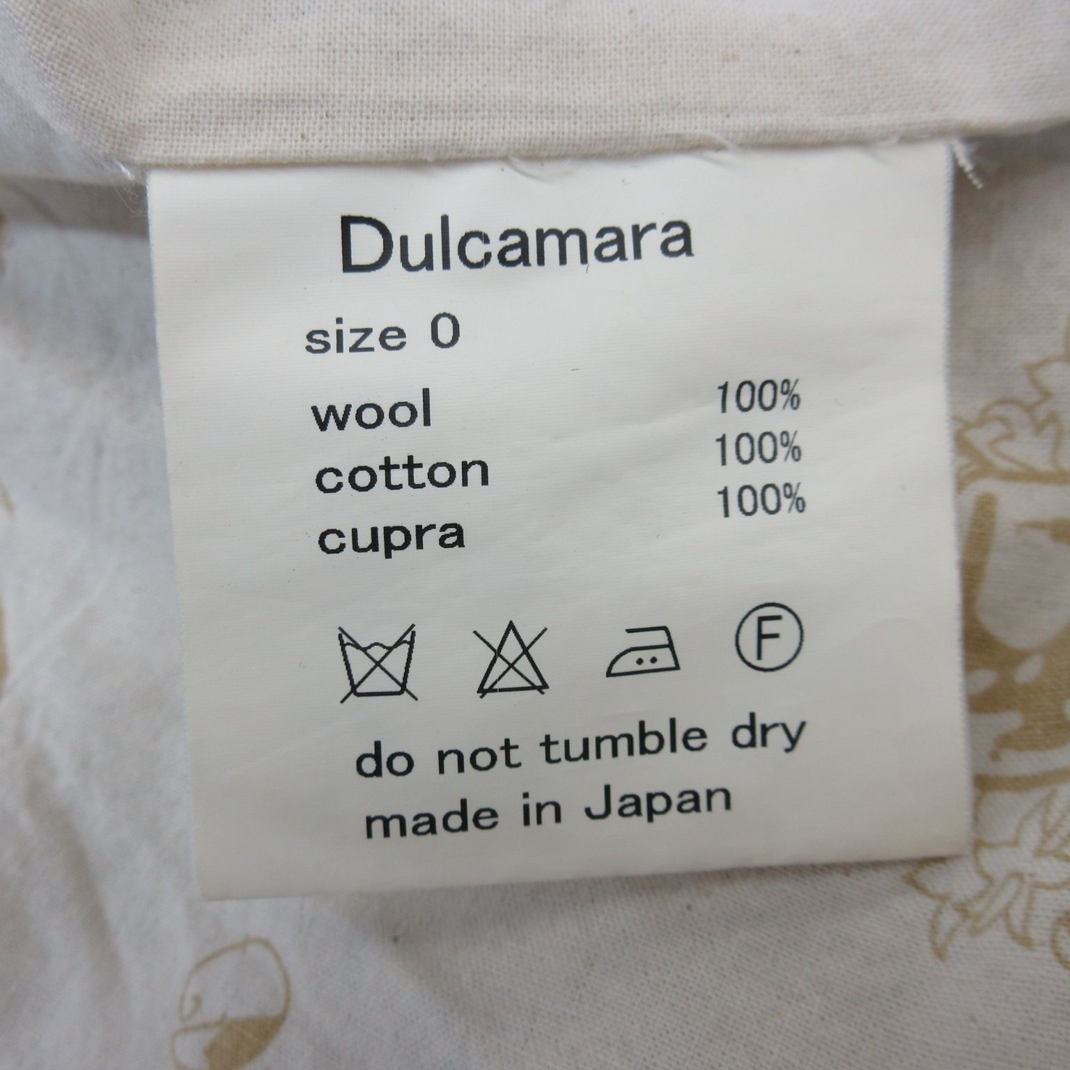 Dulcamara|ﾄﾞｩﾙｶﾏﾗ|ﾊﾟｯﾁﾜｰｸﾂｲｰﾄﾞﾌｰﾄﾞｺｰﾄ|NAVY|ﾈｲﾋﾞｰ