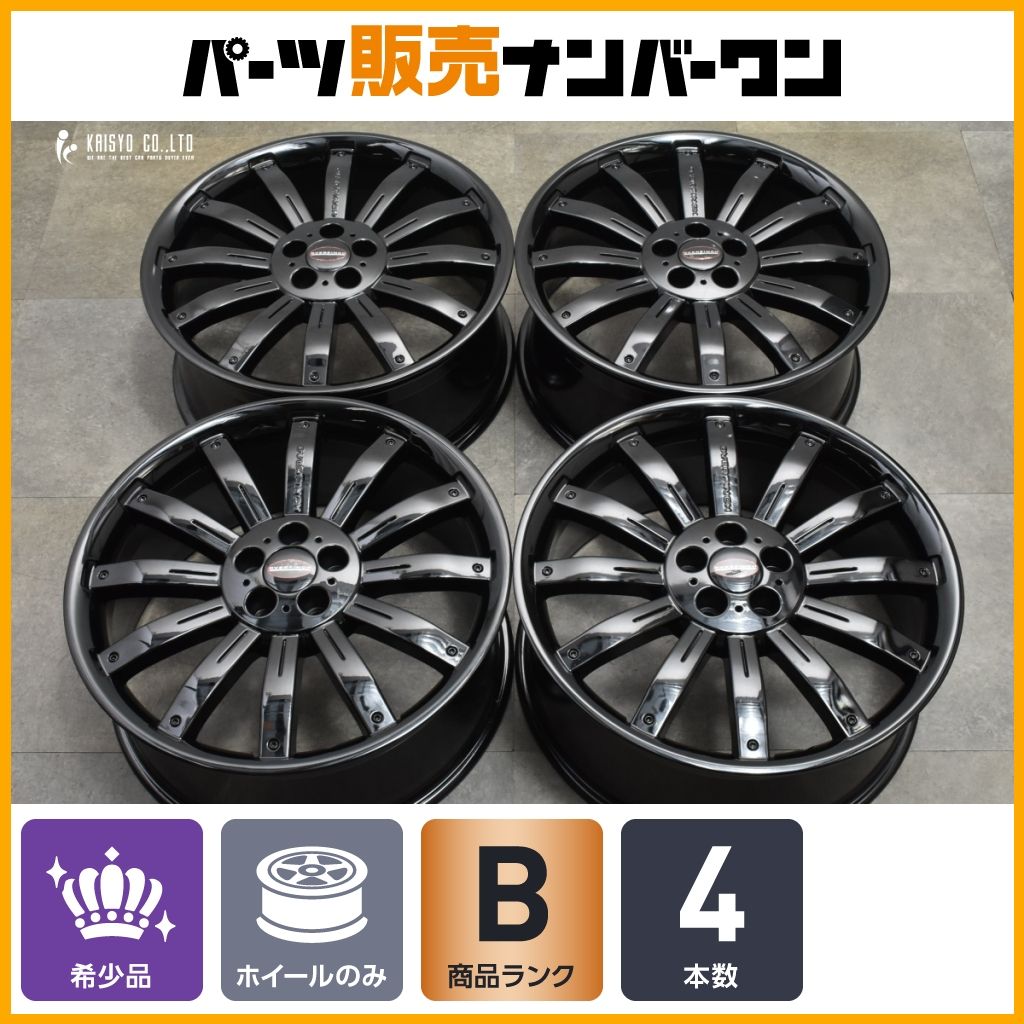 OverFinch TIGER 22in 9J 45 PCD120 グロスブラック 4本 ランドローバー レンジローバー スポーツ ディスカバリー ディフェンダー