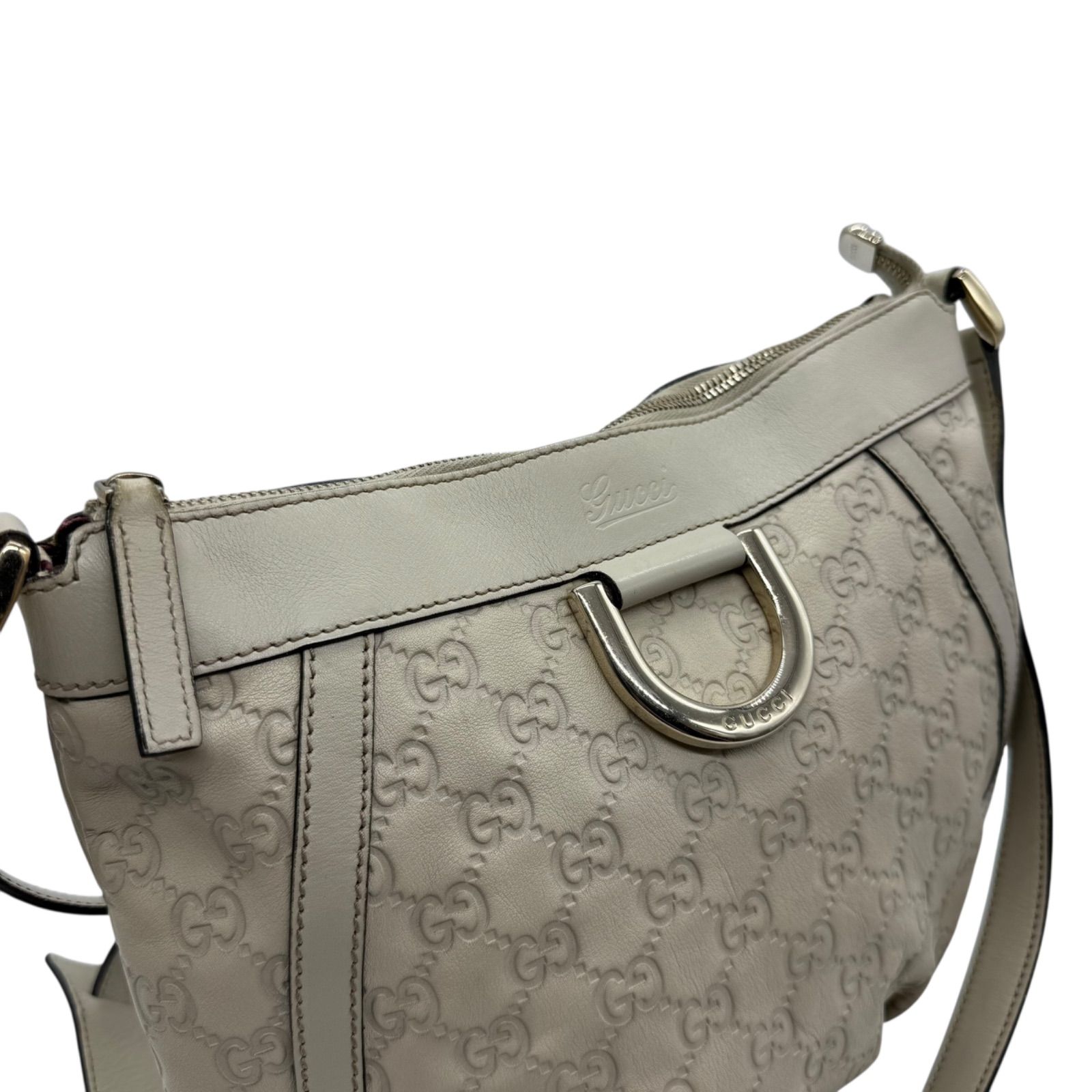 美品】GUCCI グッチ アビー シマ ショルダーバッグ - メルカリ