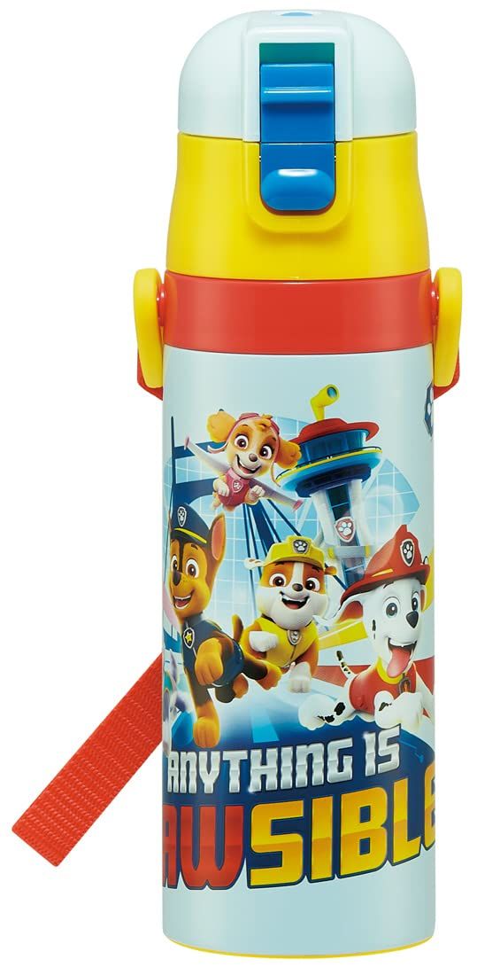 スケーター Skater 水筒 470ml パウ パトロール 23 子供用 ステンレス スポーツボトル SDC4-A 470mlブルー