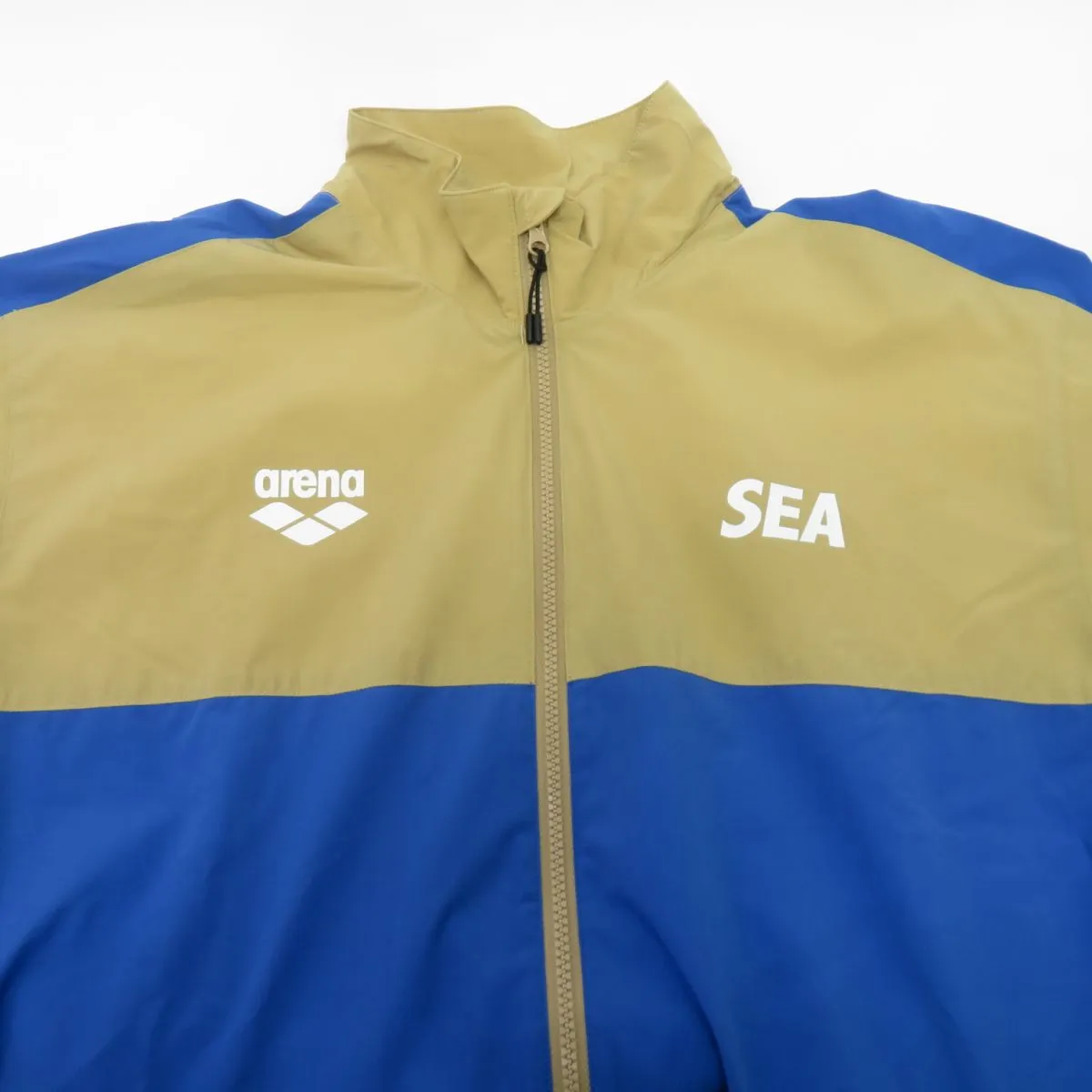 WIND AND SEA×ARENA ウィンダンシー アリーナ NYLON TRACK JACKET ナイロントラックジャケット WDSARNA-01  Lサイズ ※中古|mercariメルカリ官方指定廠商|Bibian比比昂代買代購