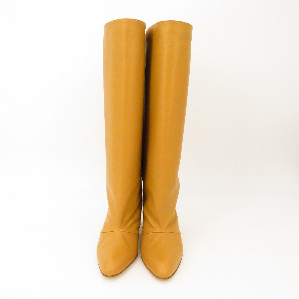 Nebuloni ネブローニ ブーツ NEBULONI.E ネブローニ ロングブーツ キャメル 6921 BASS 36 23.0cm