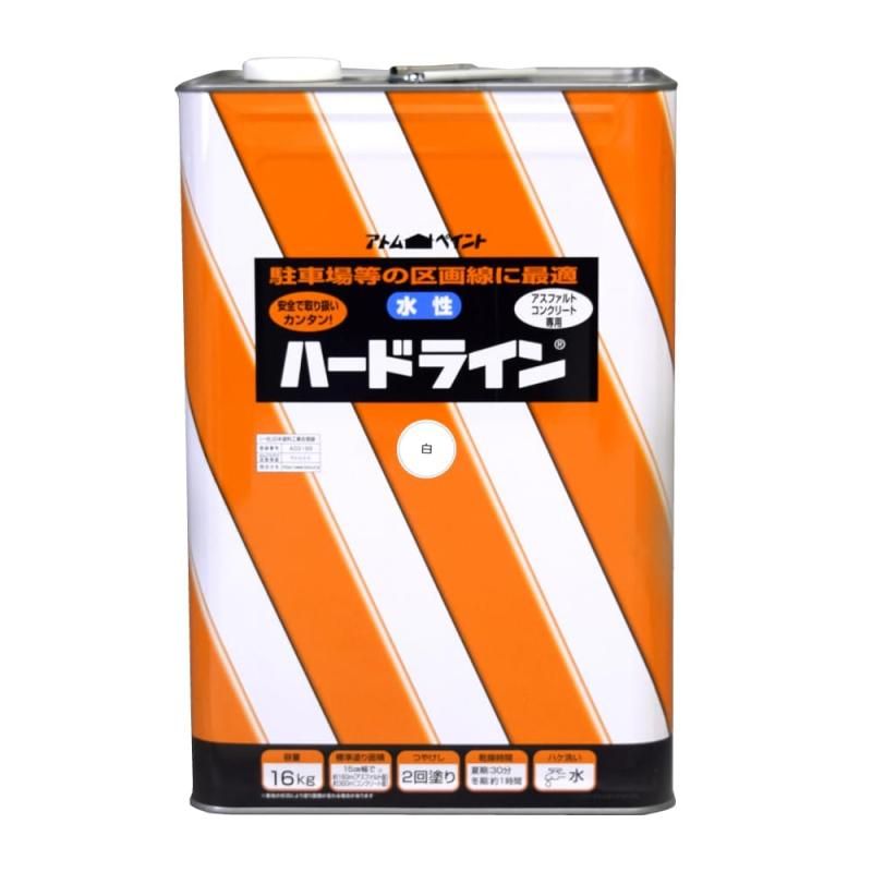 水性ハｰドライン 16kg 白 00001-12110
