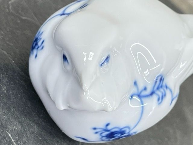 ロイヤルコペンハーゲン フィギュリン 希少ブルーフルーテッド 鳥