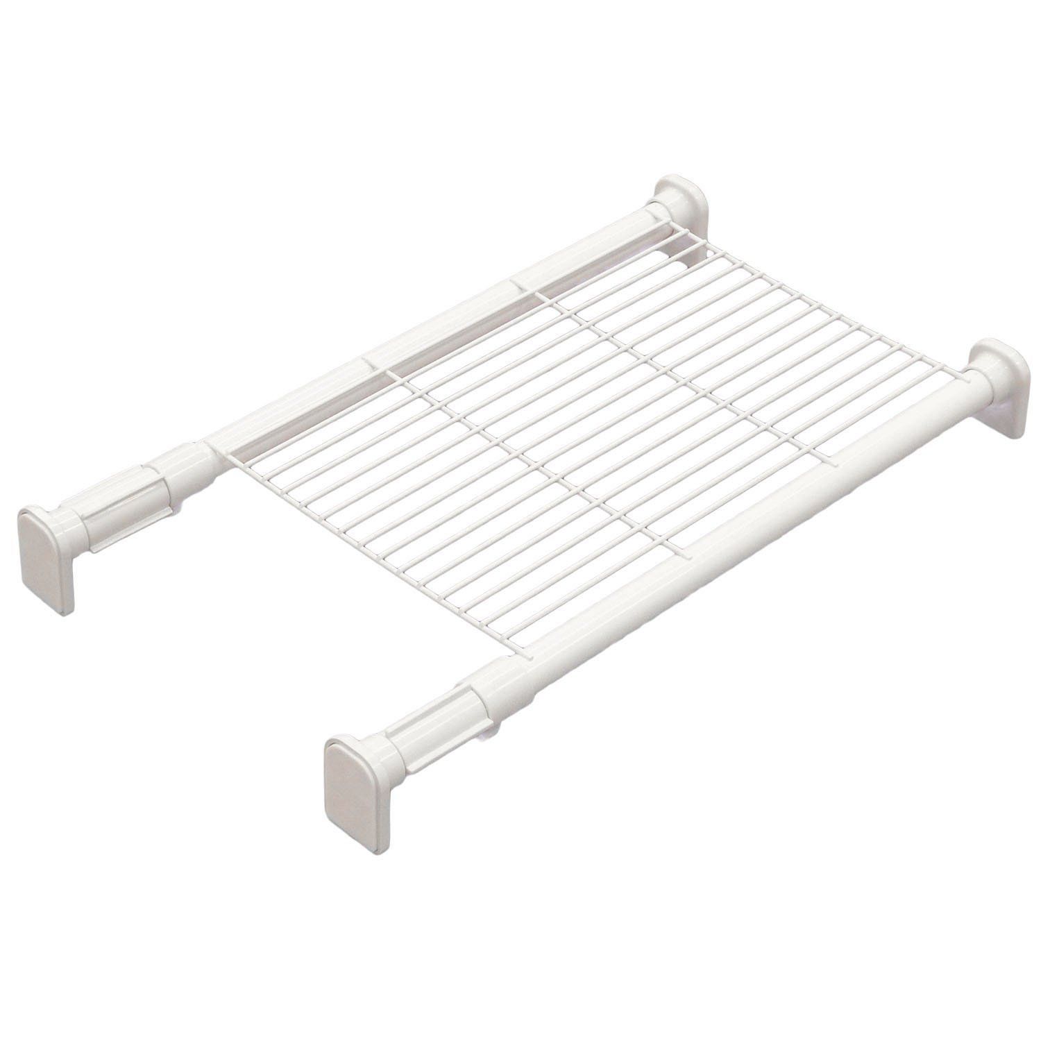 【数量限定】ホワイト 耐荷重50~30kg メッシュ 強力タイプ 幅50~73cm 突っ張り棚 TAI-5 SHINDO 平安伸銅工業 HEIAN