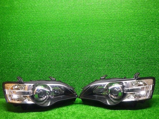 BP レガシィ 前期 ヘッドライト 左右 2B 美品】 BP レガシィ 前期 ヘッドライト 左右 2B