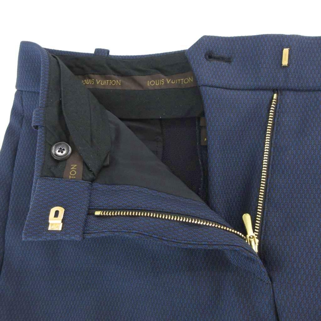 ルイヴィトン LOUIS VUITTON ショートパンツ 36 紺 ネイビー UO GY19 DECORATOM_COM_BR