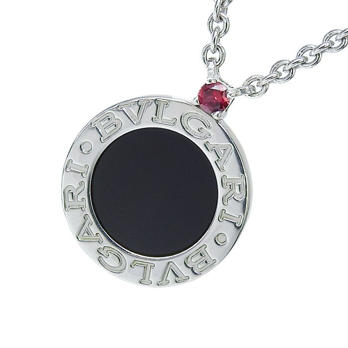 セーブザチルドレンネックレス　オニキス　ルビー BVLGARI ブルガリ セーブ ザチルドレン 10周年記念 ネックレス