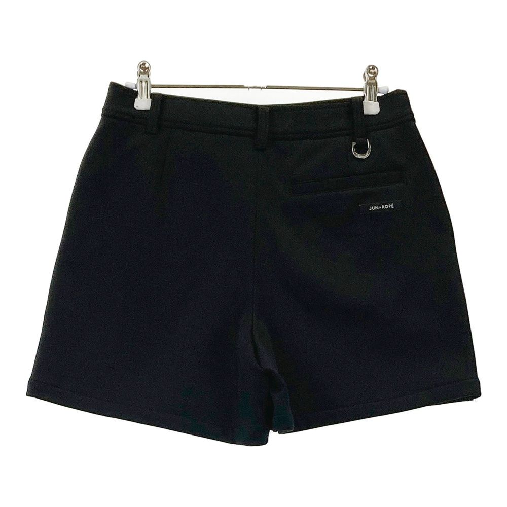 JUN&ROPE レディースゴルフスカート【M】 サイズ：M JUN&ROPE ジュン アンド ロペ キュロットスカート ブラック