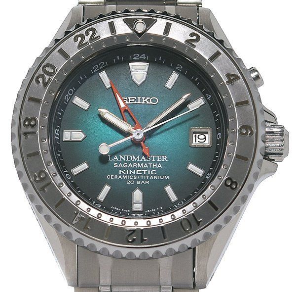 SEIKO セイコー まるい ランドマスター サガルマータ 野口健
