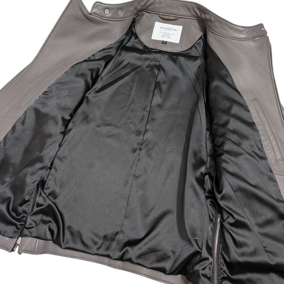 GALLIS ADDICTION GA ガリスアディクション ラムレザーシングル GALLIS ADDICTION GA ガリスアディクション ラムレザーシングル