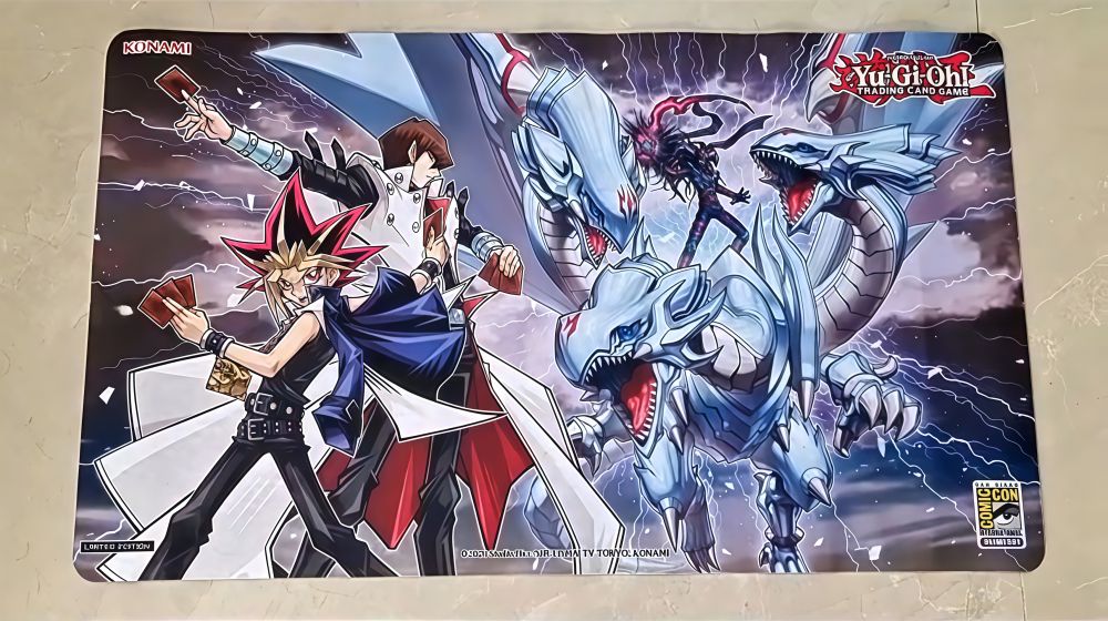 遊戯王 公式 プレイマット 究極竜魔導師 未開封 究極竜魔導師 マット 遊戯王 プレイマット ラバーマット 海馬瀬