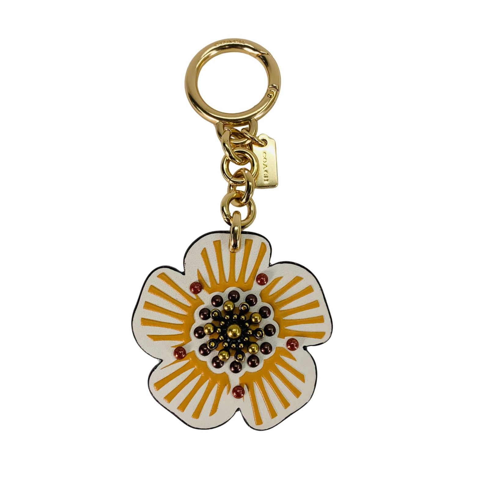 coach ウィロウ フローラル バッグ チャーム　キーリング  キーホルダー 公式】COACH – コーチ | ウィロウ フローラル バッグ チャーム