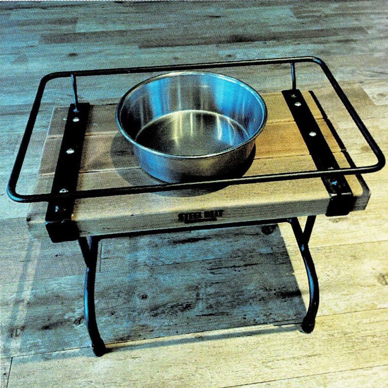 ぷぷ 様 ☆大型犬用サーフボード 型ペット用フード テーブル ④ ☆完成