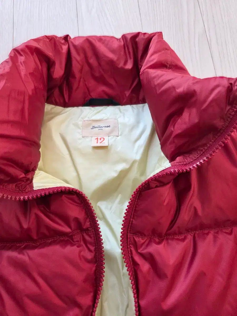 ベルローズ レッド|ピンク 配色ダウン ダウン