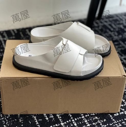 Jil sander x birkenstock サンダル 厚底 男女兼用 ホワイト - メルカリ