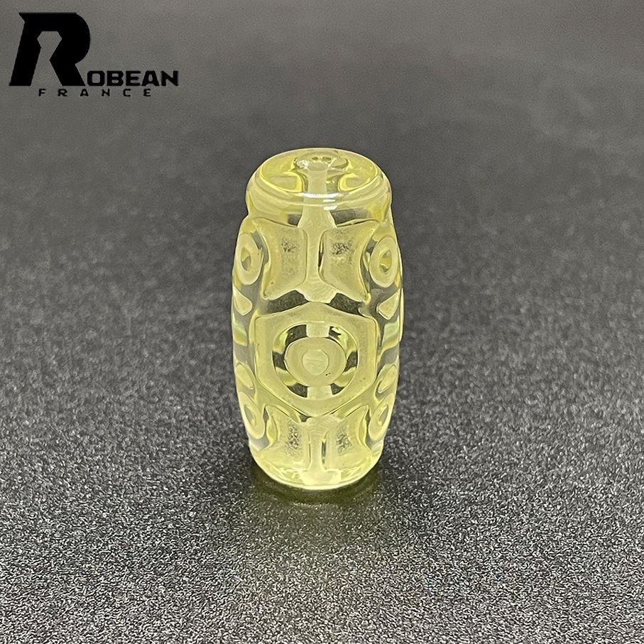 絶賛 EU製 定価5万円ROBEAN・チベット天珠・シトリンファントムパワーストーン アクセサリー 天然石 金運 貴重 貴重 幸運 贈り物 ギフト プレゼント 約29.8*15.3mm C529814