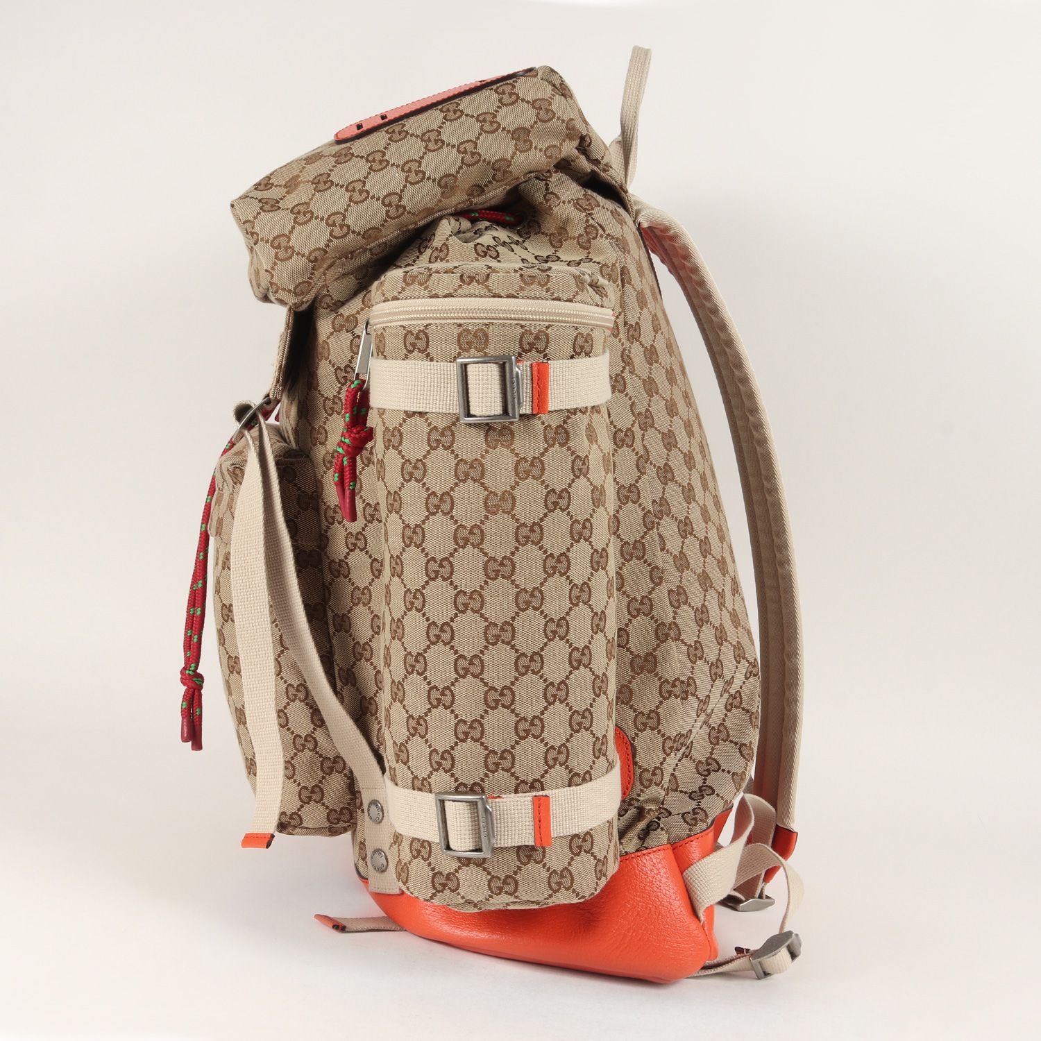 Gucci グッチバックパック　極美品‼️ 楽天市場】【新品】 グッチ バックパック ラージ GUCCIロゴ GG