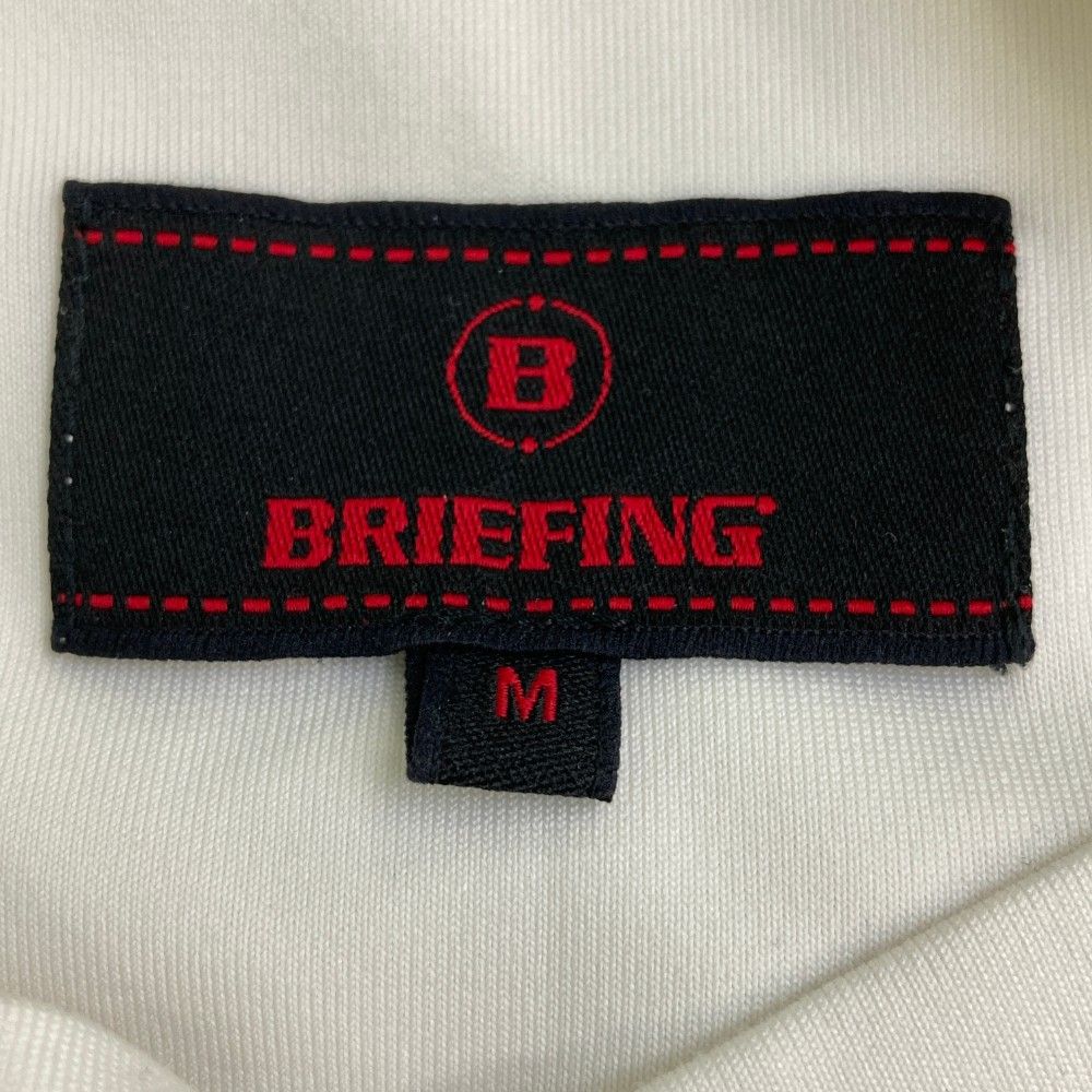 新品 BRIEFING ブリーフィング ブラック モックネック Mサイズ サイズ：M BRIEFING GOLF ブリーフィング モックネック長袖T