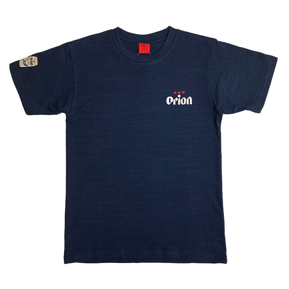 【特価商品】沖縄 お土産 オリオンビール コラボ 雑貨 T-SHIRTS メンズ スラブ天竺 半袖 綿100% くば笠屋 コットン オリオン オリジナル Tシャツ