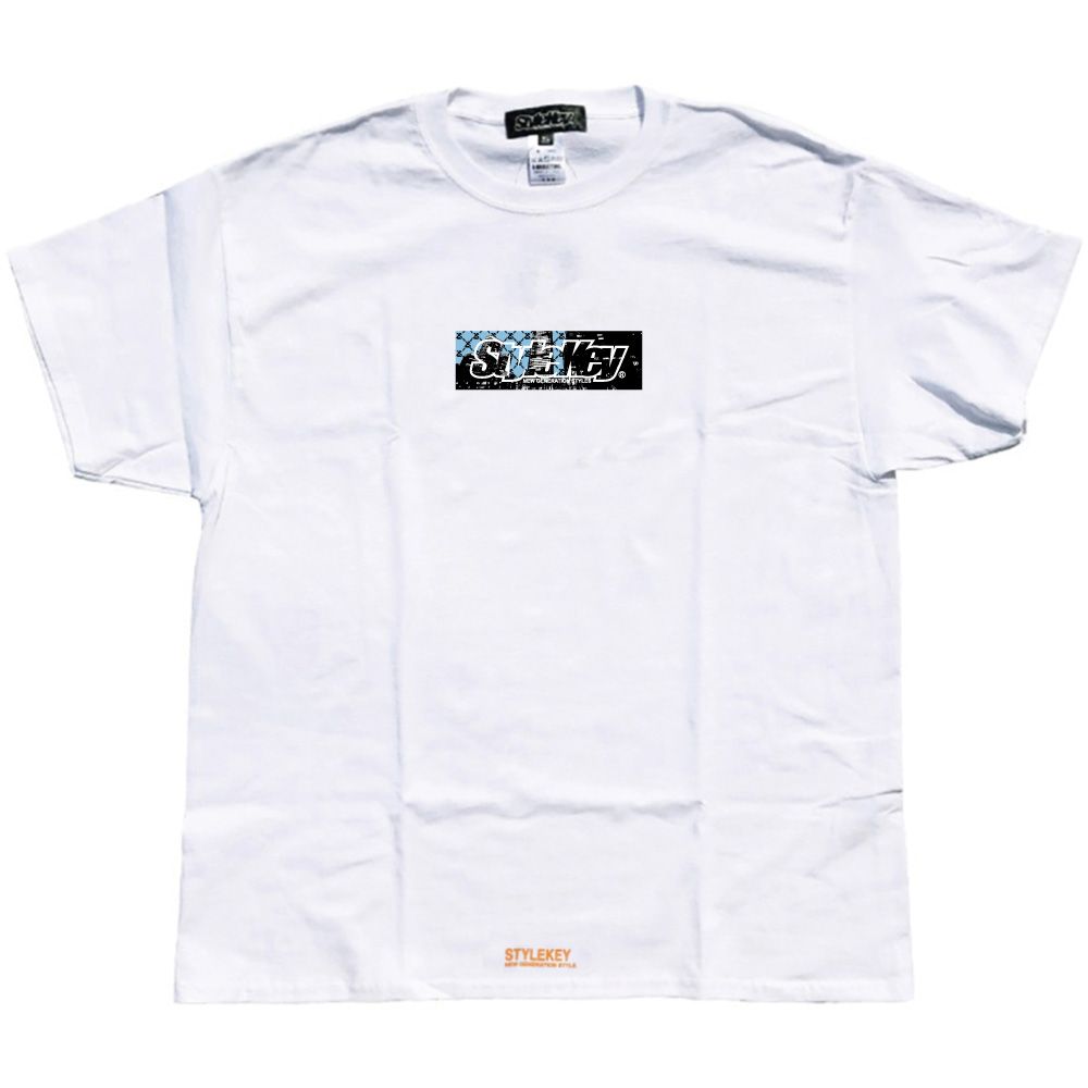 STYLEKEY スタイルキー 半袖Tシャツ CITY BOX S/S TEE(SK23SU-SS07) ストリート ヒップホップ レゲエ ロック B系 バンド ボックスロゴ 大きいサイズ