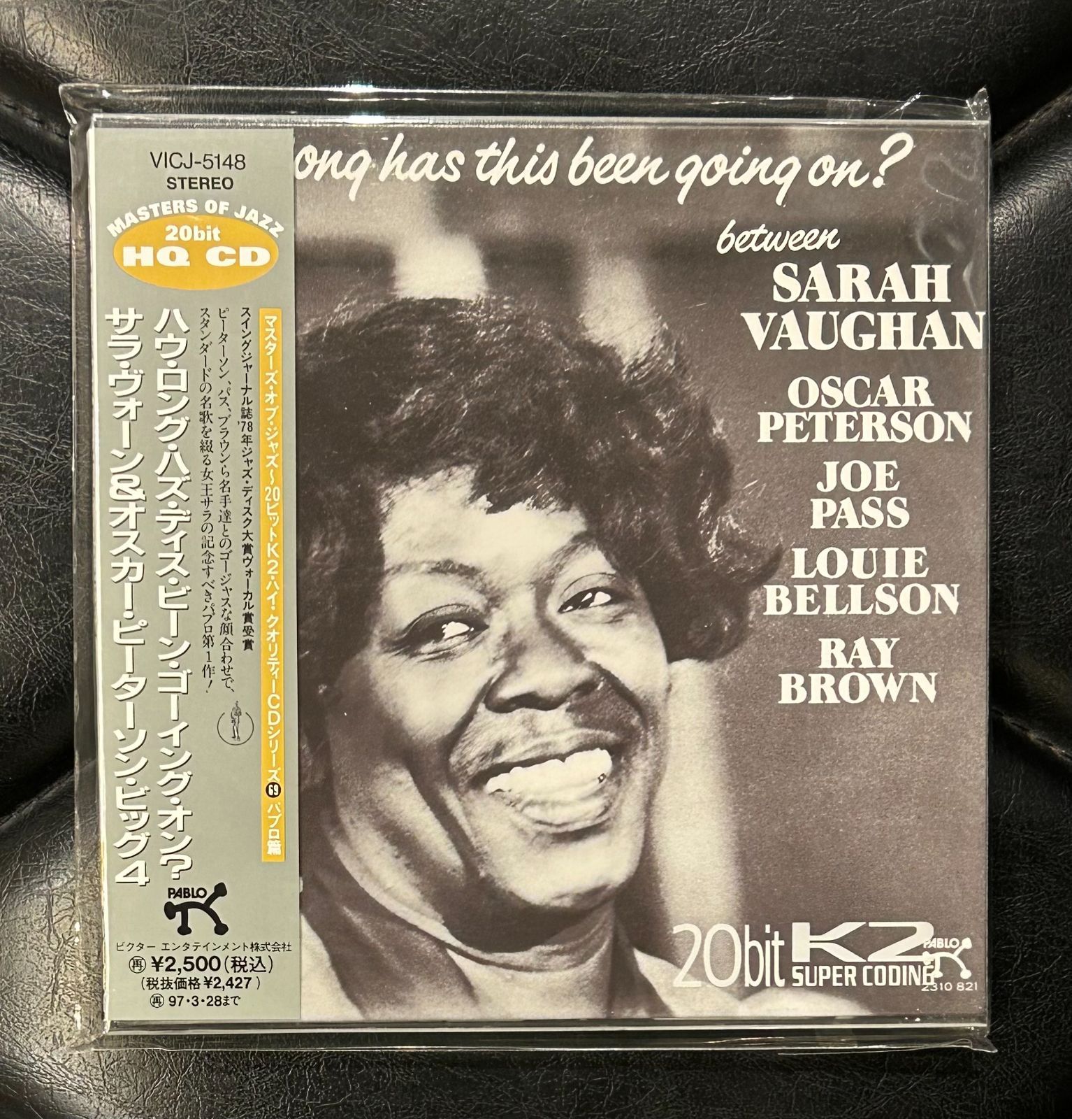 帯付き紙ジャケCD】サラ・ヴォーン 「ハウ・ロング・ハズ